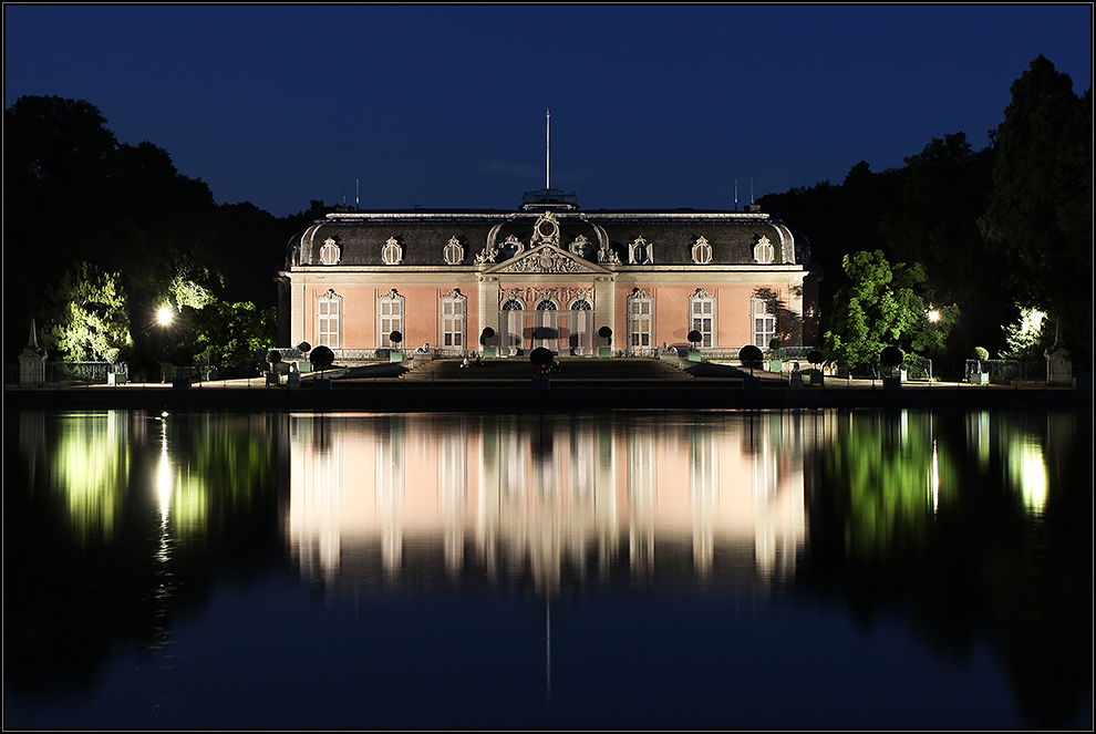 Schloss und Park Benrath in Düsseldorf