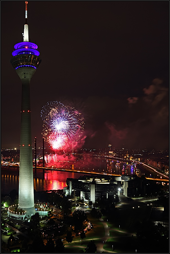 Düsseldorfer Kirmes 2012 - Feuerwerk