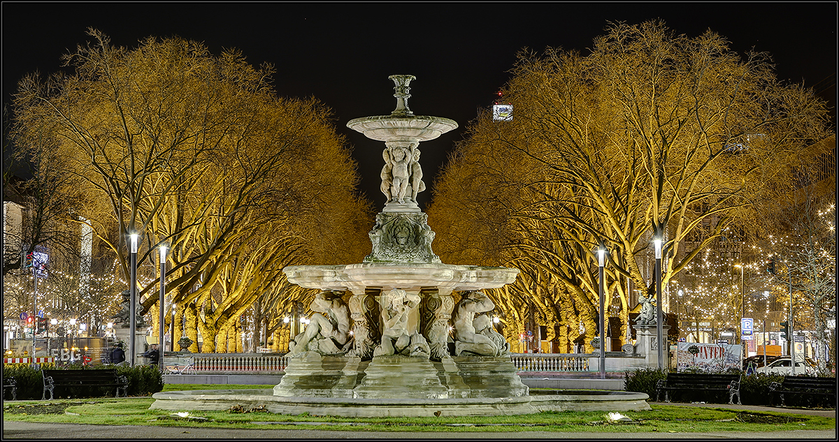 Schalenbrunnen auf dem Corneliusplatz