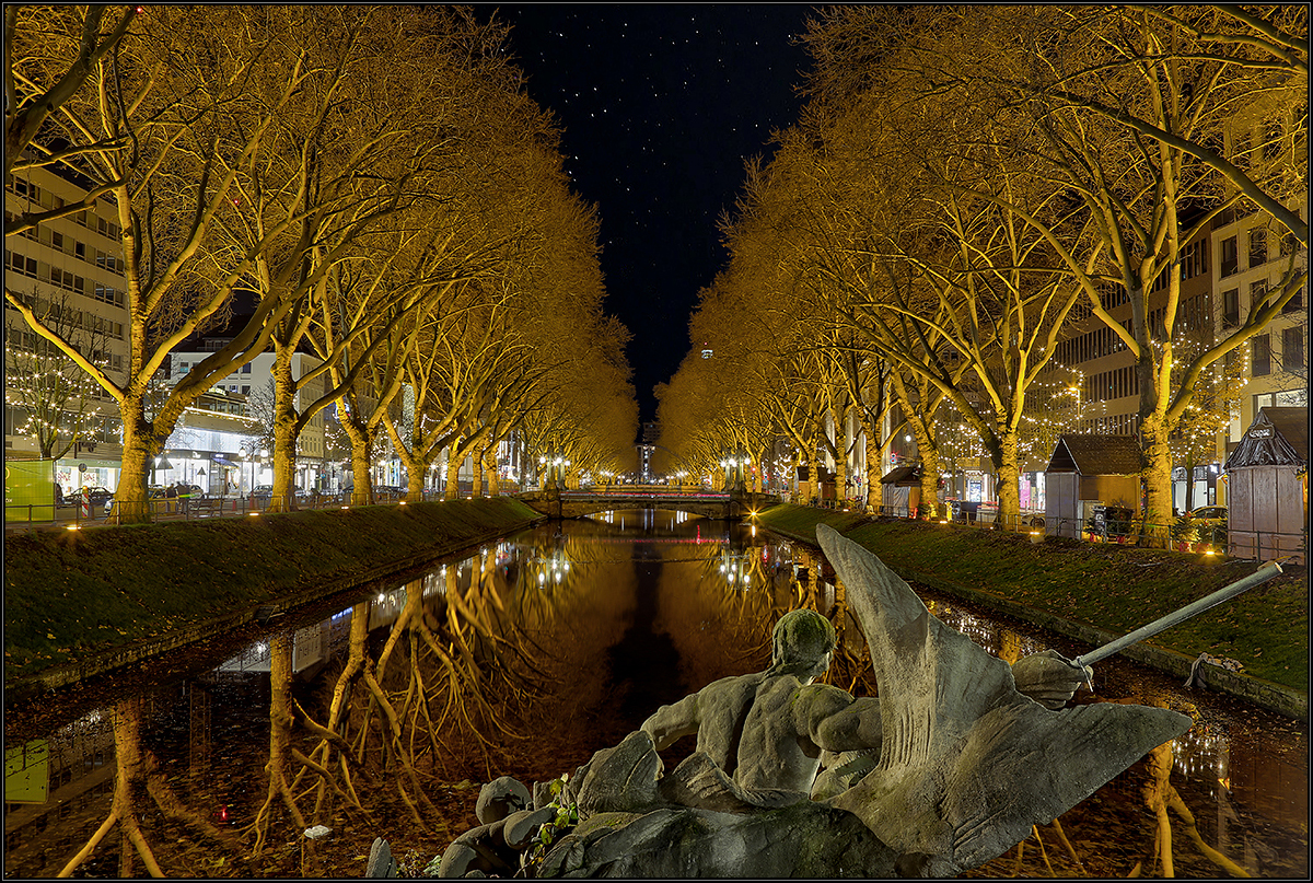 Prachtmeile von Düsseldorf - die Königsallee