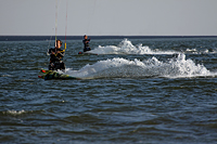 Kitesurfen auf Borkum 