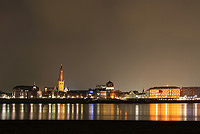 Düsseldorfer  Altstadtpanorama (Panorama-Aufnahme) 