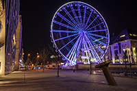 Das „Wheel of Vision“ auf der Kö