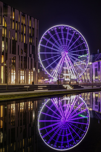 "Wheel of Vision“ Düsseldorf Kö