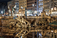 Der Tritonenbrunnen -  Düsseldorf
