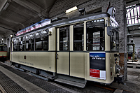 Oldtimer in Düsseldorf - Historischer Triebwagen 17